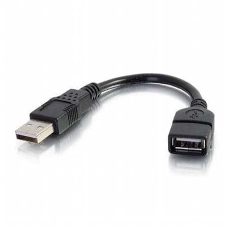 Cb Distributing Cables To Go -  6 inch USB 2.0 A Male to A Female Extension Cable ST257308